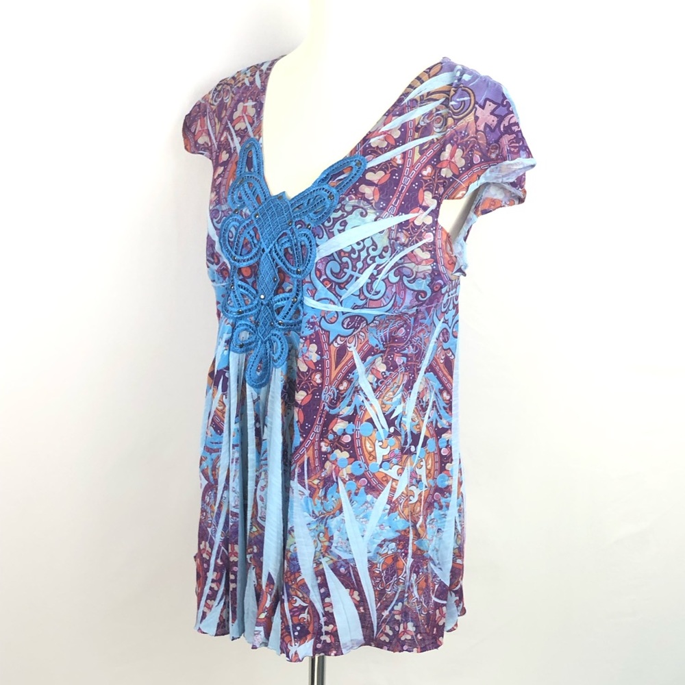 Unity World Wear L Top Sublimation Flutter Sleeve - Picture 3 of 8
